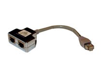 Modular T-Adapter Cat. 5 für Cablesharing LAN/ISDN 