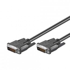 DVI Monitorkabel, Dual Link, DVI 24+1 Stecker/Stecker