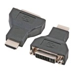 HDMI / DVI Adapter, HDMI Stecker / DVI 24+1 Buchse 