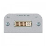 Multimedia DVI Modul, 1 x 24+1 Buchse mit Kabel 