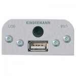 Multimedia USB Modul, 1 x USB Typ A Buchse mit Kabel 