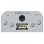 Multimedia USB Modul, 1 x USB Typ A / Typ B  Buchse mit Kabel