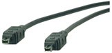 FireWire Anschlusskabel IEEE1394, 4-pol. Stecker/Stecker, Länge: 3 m