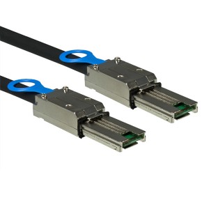 externes SAS Kabel, ext. mini SAS Stecker (SFF-8088) auf ext. mini SAS Stecker (SFF-8088)