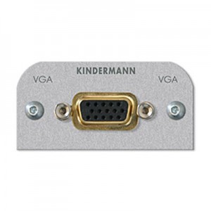 Multimedia VGA Modul, 1 x 15-pol. HD Buchse mit Kabel 