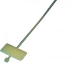 Kabelbinder mit Beschriftungsfeld, 100 mm, VE = 100 Stck. 